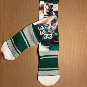 Stance Larry Bird basketball socks sz L/XL